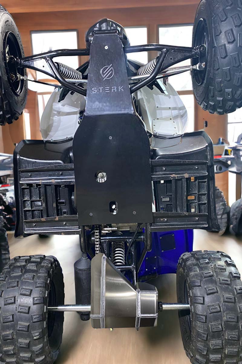 Fast Raptor Pe Ensemble STERK Skid Plate (HDPE/Aluminium) – Yamaha Raptor / Grizzly 90 ...