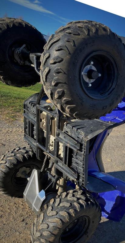 Yamaha Raptor/Grizzly 90 2016 + Rear Skid Plate