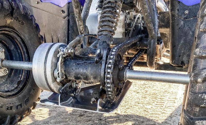 Yamaha Raptor/Grizzly 90 2016 + Rear Skid Plate