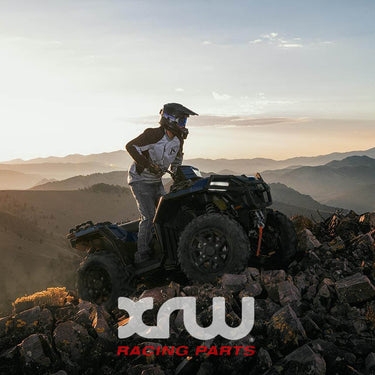 Mountain Quad bike XRW Racing Parts Landscape Sunset
