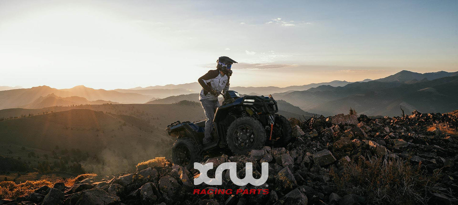 Mountain Quad bike XRW Racing Parts Landscape Sunset