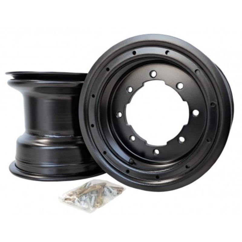 ALUMINIUM WHEELS 10" 4x144/156 BEADLOCK BLACK (3+2) XRW