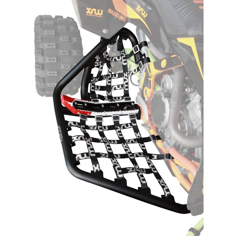 NERF BAR Q1 PRO BLACK (XRW WHITE) - SUZUKI LTR 450