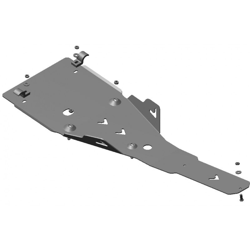 XRW SKID PLATE ALU 4mm - YAMAHA YFM 700R